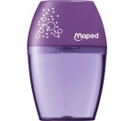 Maped Shaker Pencil Sharpener 1-Hole, Assorted Colors