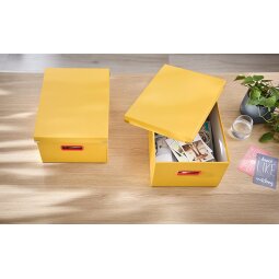 Leitz Cosy Click & Store boîte de classement midi-grande, jaune