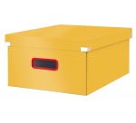 Leitz Cosy Click & Store boîte de classement grande, jaune