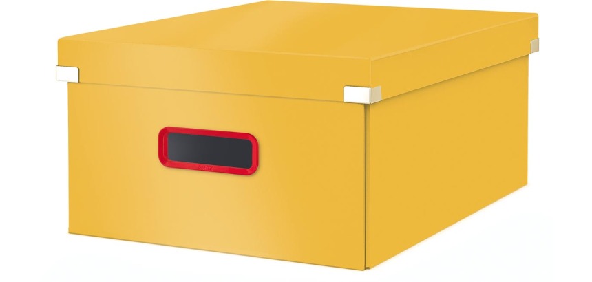 Leitz Cosy Click & Store boîte de classement grande, jaune