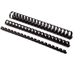 Fellowes reliures, paquet de 50 pièces, 45 mm, noir