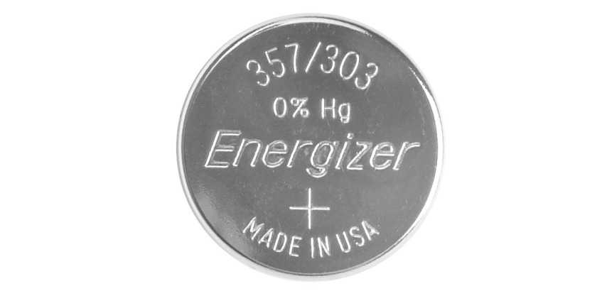 Energizer pile bouton 357/303, sous blister
