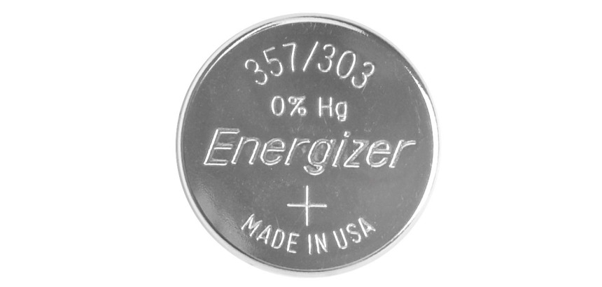 Energizer pile bouton 357/303, sous blister