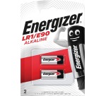 Energizer pile Alcaline LR1/E90, blister de 2 pièces