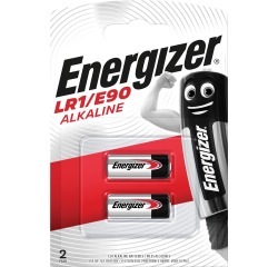 Energizer batterij Alkaline LR1/E90, blister van 2 stuks