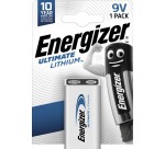 Energizer Lithiumbatterie 9V, im Blisterpack