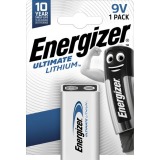 Energizer pile Lithium 9V, sous blister