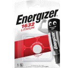 Energizer pile bouton CR1632, sous blister
