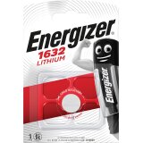 Energizer knoopcel CR1632, op blister