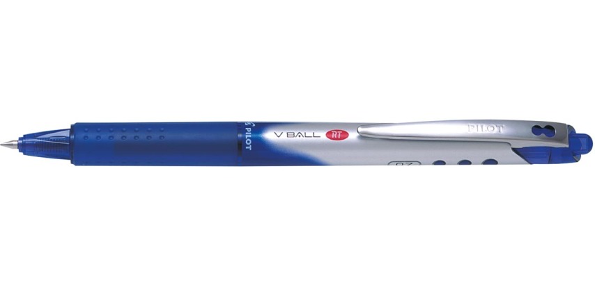 Pilot liquid-ink roller V-Ball RT 07, medium punt, blauw
