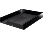 Leitz Dual Black letter tray, black