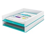Leitz WOW Briefkorb eisblau