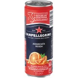 San Pellegrino limonade aranciata rossa, canette mince de 33 cl, paquet de 6 pièces