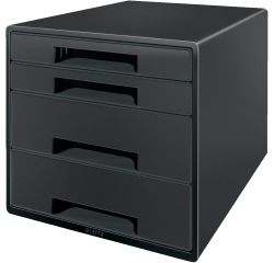 Leitz Recycle drawer block, 4 drawers, black