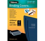 Voorblad Fellowes A4 lederlook royal blauw 25 stuks