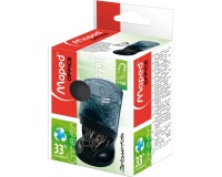 Maped distributeur de trombones Essentials Green, gris/noir, avec 100 trombones