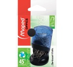 Maped distributeur de trombones Essentials Green, gris/noir, avec 100 trombones