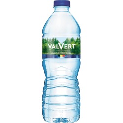 Valvert eau, bouteille de 50 cl, paquet de 24 pièces