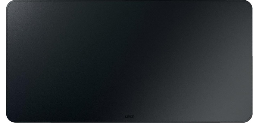 Leitz sous-main et tapis de souris, aspect cuir, ft 80 x 40 cm, noir