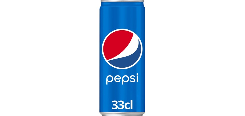 Pepsi refreshing drink, sleek 33 cl can, pack of 24 pieces