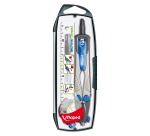Maped Zirkel Technic Compact Set 4-teilig: 1 Zirkel Technic Compact, 1 universeller Ring, 1 Minenetui...
