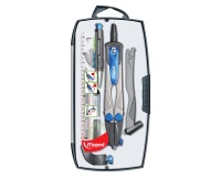Maped compas Technic Compact coffret 7 pièces: 1 compas Technic Compact, 1 allonge, 1 bague universell...