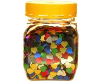 Bouhon pot de confetti coeurs (160 g)