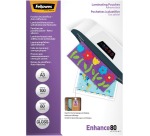 Fellowes Enhance80 self-adhesive laminating pouch A3 size, 160 microns (2 x 80 microns), pack of 100
