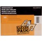 Cleverpack bordrugenveloppen, ft 162 x 229 mm, avec bande adhésive, blanc, paquet de 25 pièces