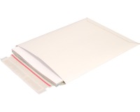 CleverPack A4 Envelope 240x315mm white cardboard 5 pieces