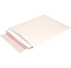 Enveloppe CleverPack A4 240x315mm carton blanc 5 pièces