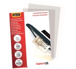 Fellowes pochette à plastifier Capture125 ft 75 x 105 mm, 250 microns (2 x 125 microns), paquet de 100