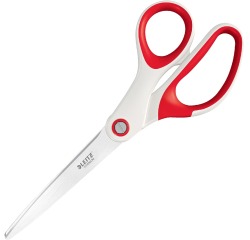 Ciseaux Leitz WOW 205mm titanium rouge