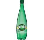 Perrier sparkling water, 1 L bottle, pack of 6 pieces