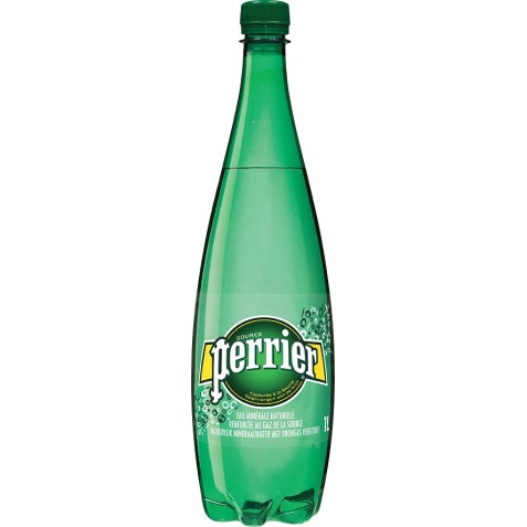 Perrier eau pétillante, bouteille de 1 l, paquet de 6 pièces