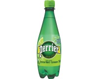 Perrier eau pétillante avec goût limon, bouteille de 50 cl, paquet de 24 pièces