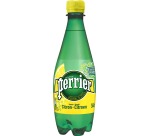 Perrier eau pétillante avec goût citron, bouteille de 50 cl, paquet de 24 pièces