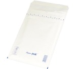 OFFICE products bubble envelopes, adhesive strip, 150 x 215 mm, white, pack of 5 pieces