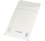 OFFICE products luchtkussenenveloppen, met stripsluiting, 220 x 265 mm, wit, pak van 10 stuks