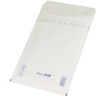 OFFICE Products Luftpolsterversandtaschen, Klebestreifen, 230 x 340 mm, Weiß, Packung mit 100 Stück