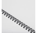 Fellowes peignes métalliques, boîte de 100 pièces, 12 mm, noir