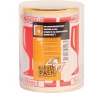 Étiquettes CleverPack Texte Fragile/Breekbaar 80x100mm blanc/rouge