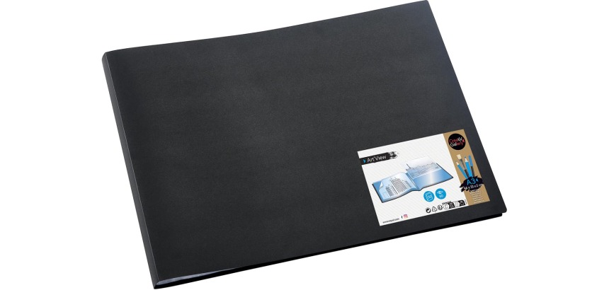 Viquel protège-documents Art'view, ft A3, 30 pochettes, noir