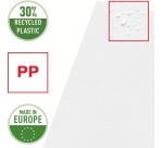 Dossier Esselte Premium A4, fabriqué à partir de 30 % de plastique recyclé pré-consommation