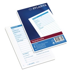 Gespreksnotitieblok Djois Atlanta A6 100 vel wit