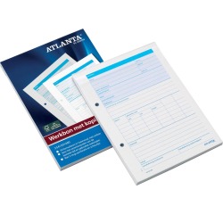 Werkbon Djois Atlanta met carbon A5 50x2vel