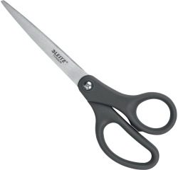 Leitz ciseaux, 18 cm, titane, gris foncé, sous blister