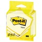 Post-it Notes, 450 vel, ft 76 x 76 mm, geel, op blister
