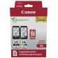 Canon photo value pack 1 x PG-575XL + 1 x CL-576XL, 300 - 400 pagina's, OEM 5437C006, 4 kleuren