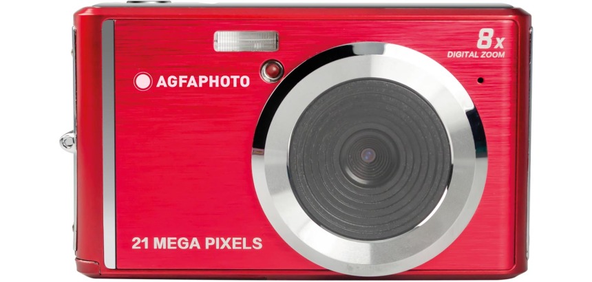 AgfaPhoto appareil photo numérique DC5200, rouge